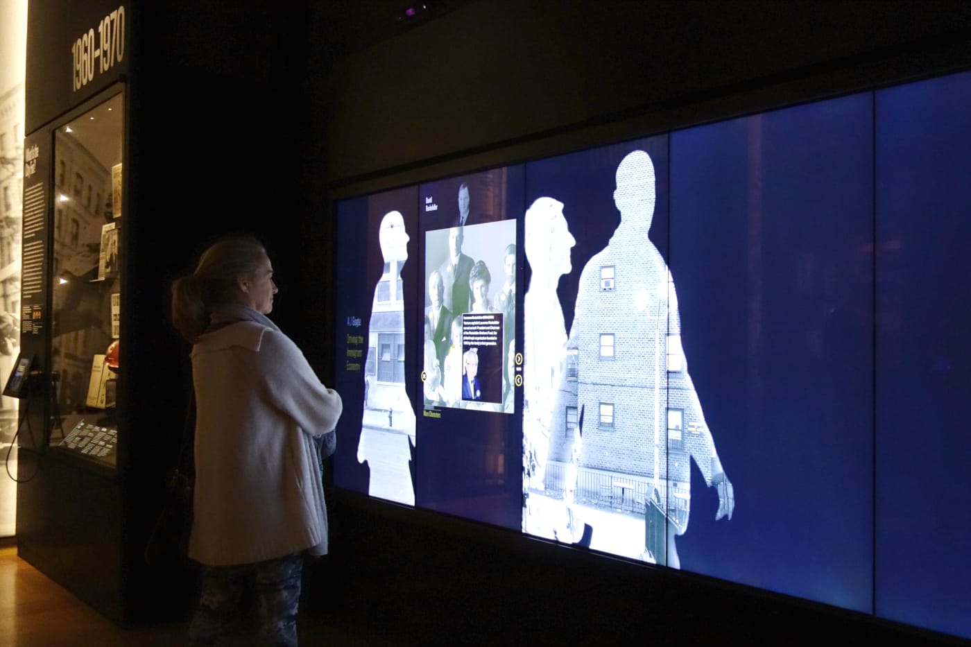 Installation view of New York at Its Core at the Museum of the City of New York (photo by the author for Hyperallergic)