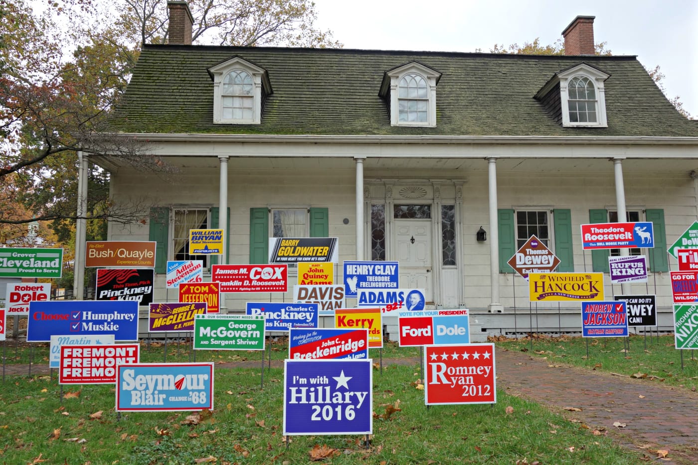 Nina Katchadourian’s “Monument to the Unelected” (2008/12 and ongoing)