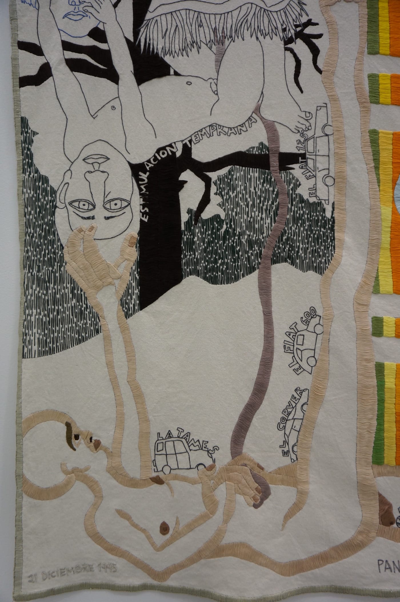 Detail of Carlos Arias, "Legacy" (1995–2014)