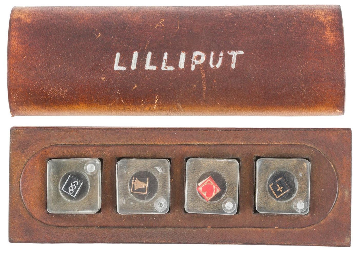 Waldmann & Pfitzner's "Die Kleinsten Bücher der Welt in 7 Sprachen [The Smallest Books in the World in the World in 7 Languages]" (19502-60s)