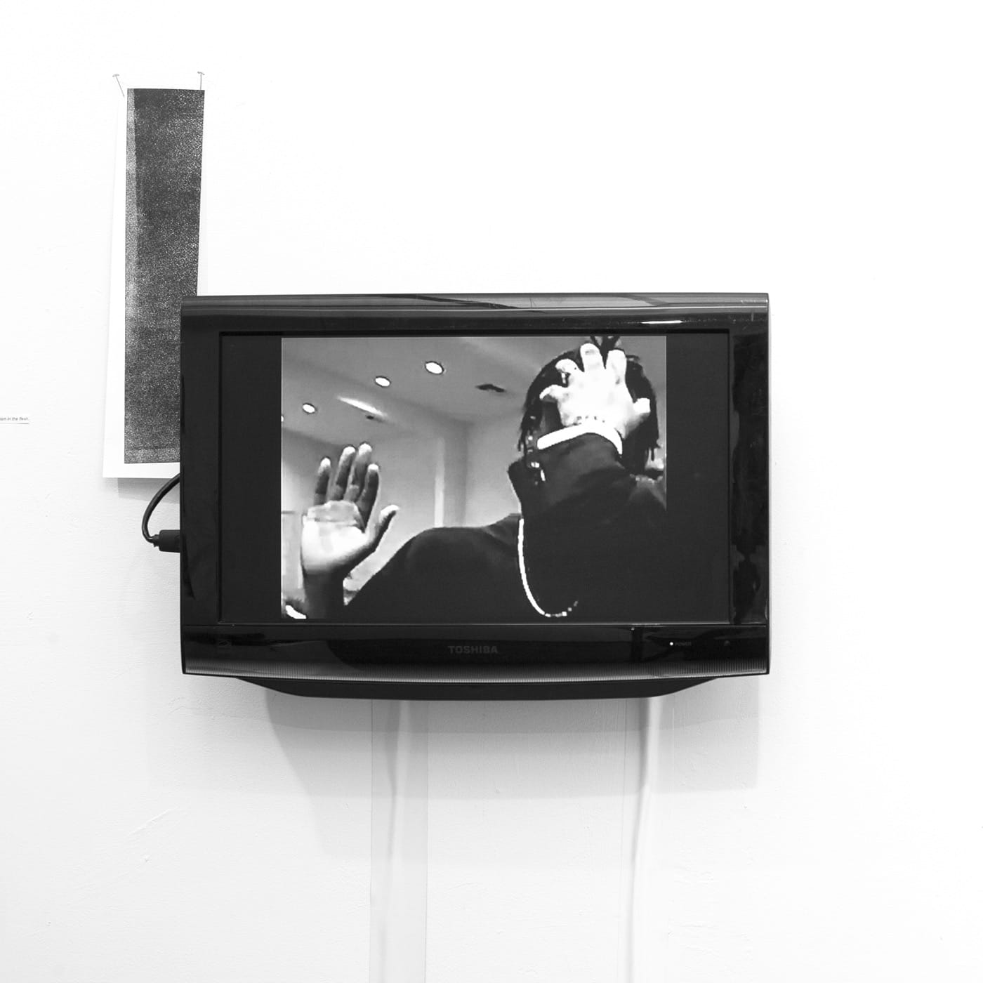 Detail of Kameelah Janan Rasheed’s <em>On Refusal</em> (2016) at A.I.R. Gallery (photo courtesy A.I.R. Gallery)