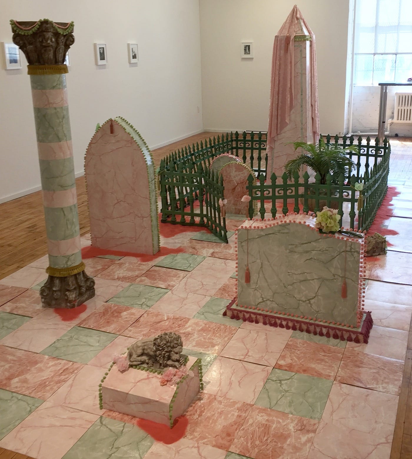 Rachel Stern, <em>Yes, Death</em> at Black & White Project Space (photo Hrag Vartanian/Hyperallergic)