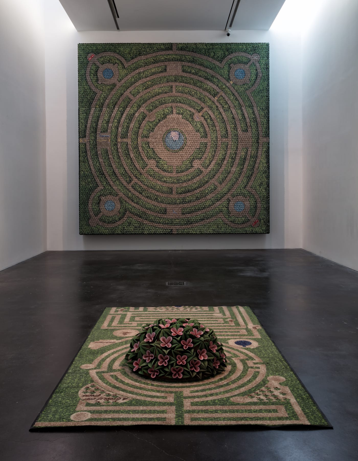 Installation view of <em>Kim Dickey: Words Are Leaves</em> at the Museum of Contemporary Art Denver (photo by Jeff Wells, courtesy Museum of Contemporary Art Denver)