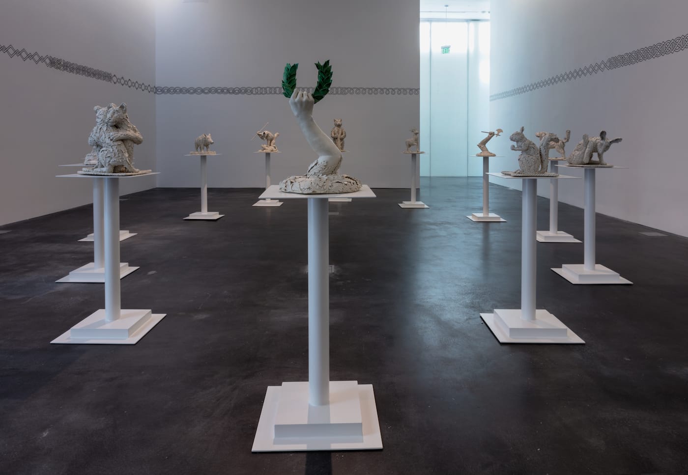 Installation view of <em>Kim Dickey: Words Are Leaves</em> at the Museum of Contemporary Art Denver (photo by Jeff Wells, courtesy Museum of Contemporary Art Denver)