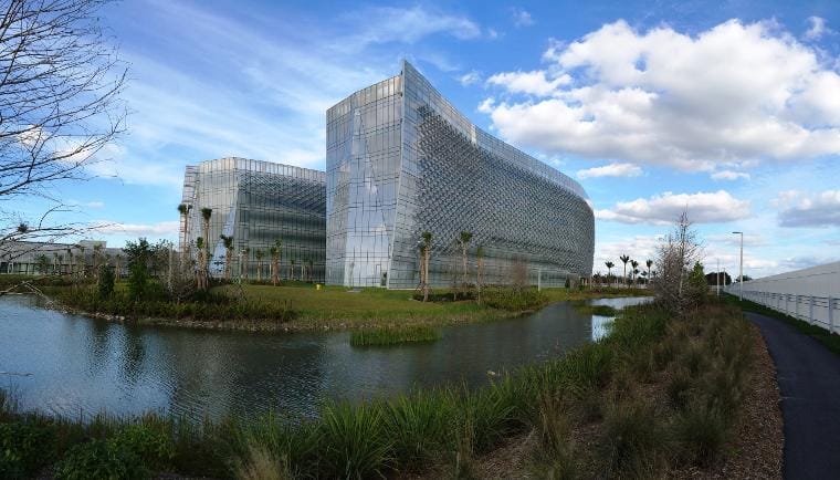 The FBI field office at 2030 SW 145th Avenue in Miami's Miramar district (all images courtesy the General Services Administration, via gsa.gov)