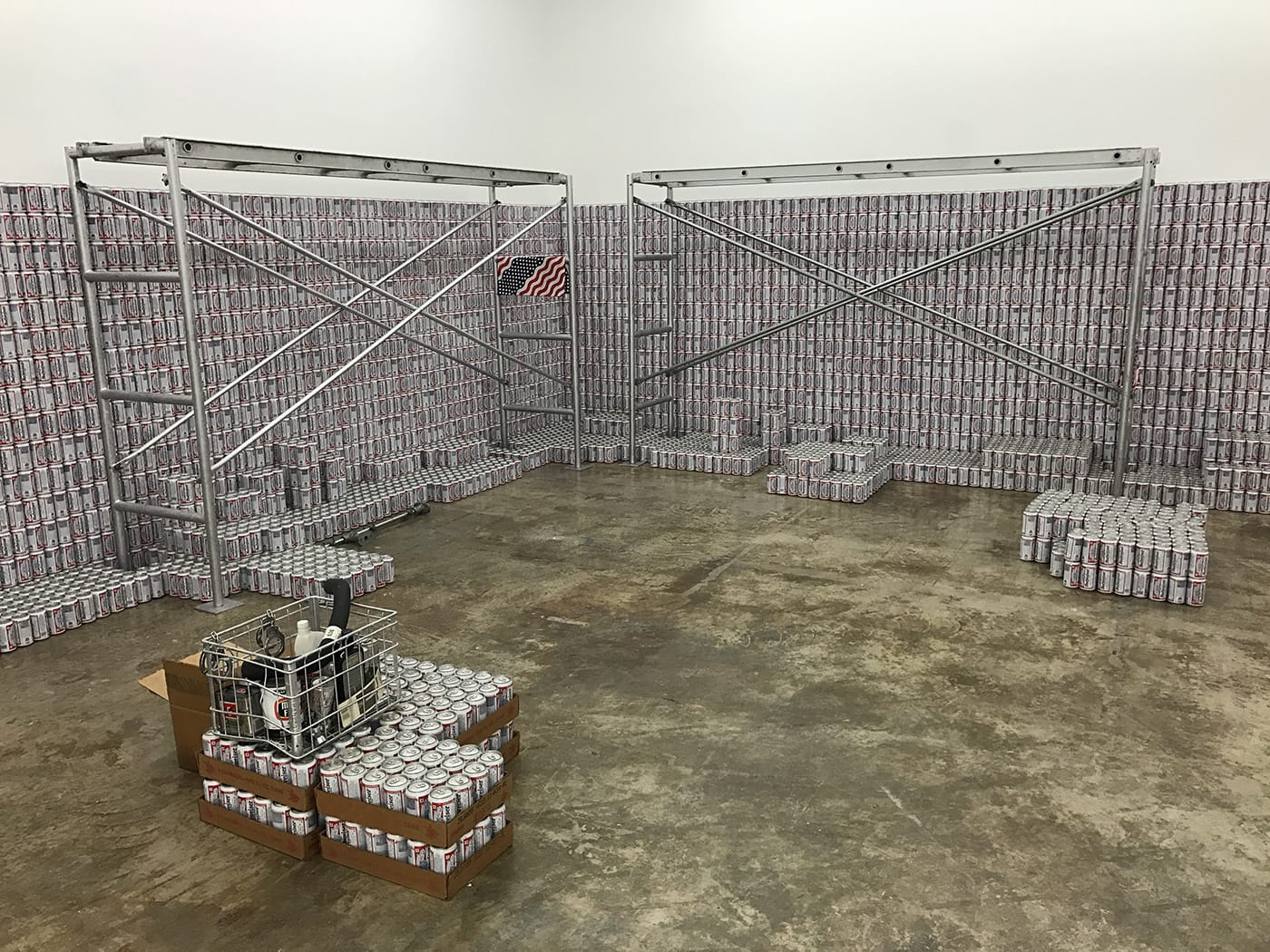 Cady Noland, "This Piece Has No Title Yet" (1989)