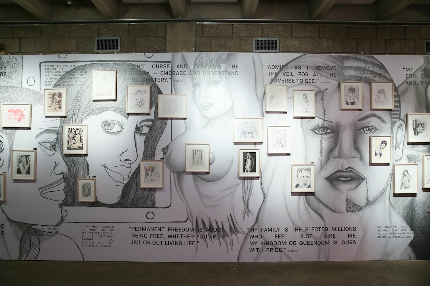 "On the Inside," installation view (photo by Angela Pham/BFA.com)