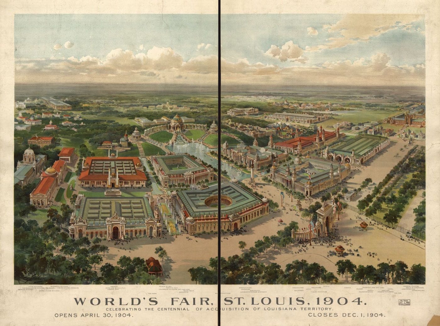 Library of Congress panoramic maps