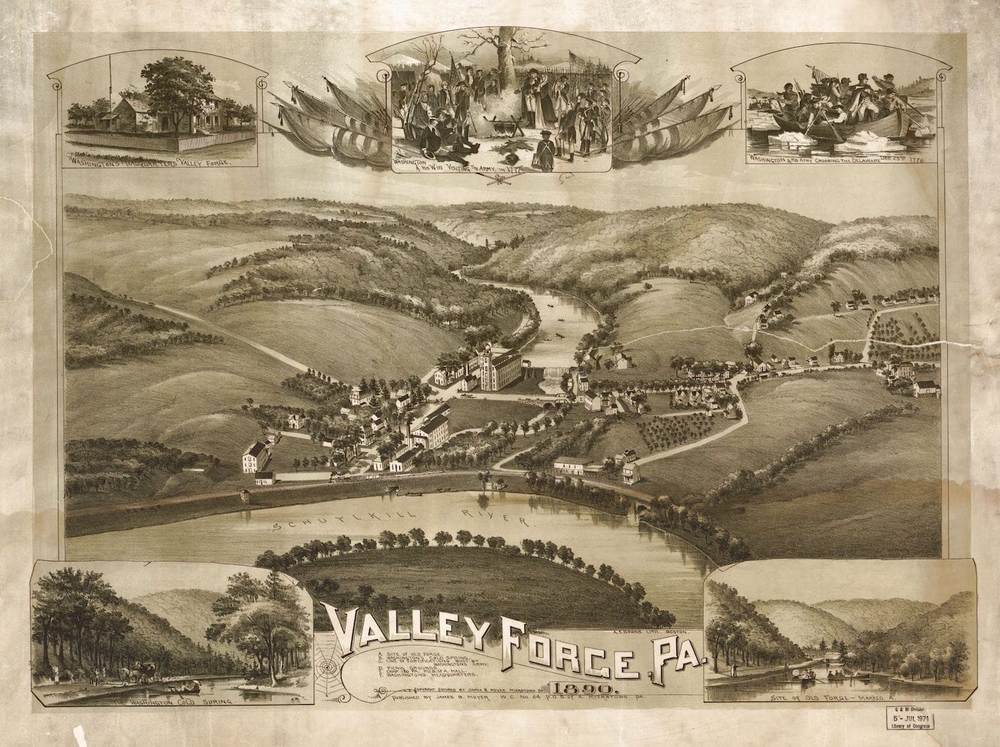 Library of Congress panoramic maps