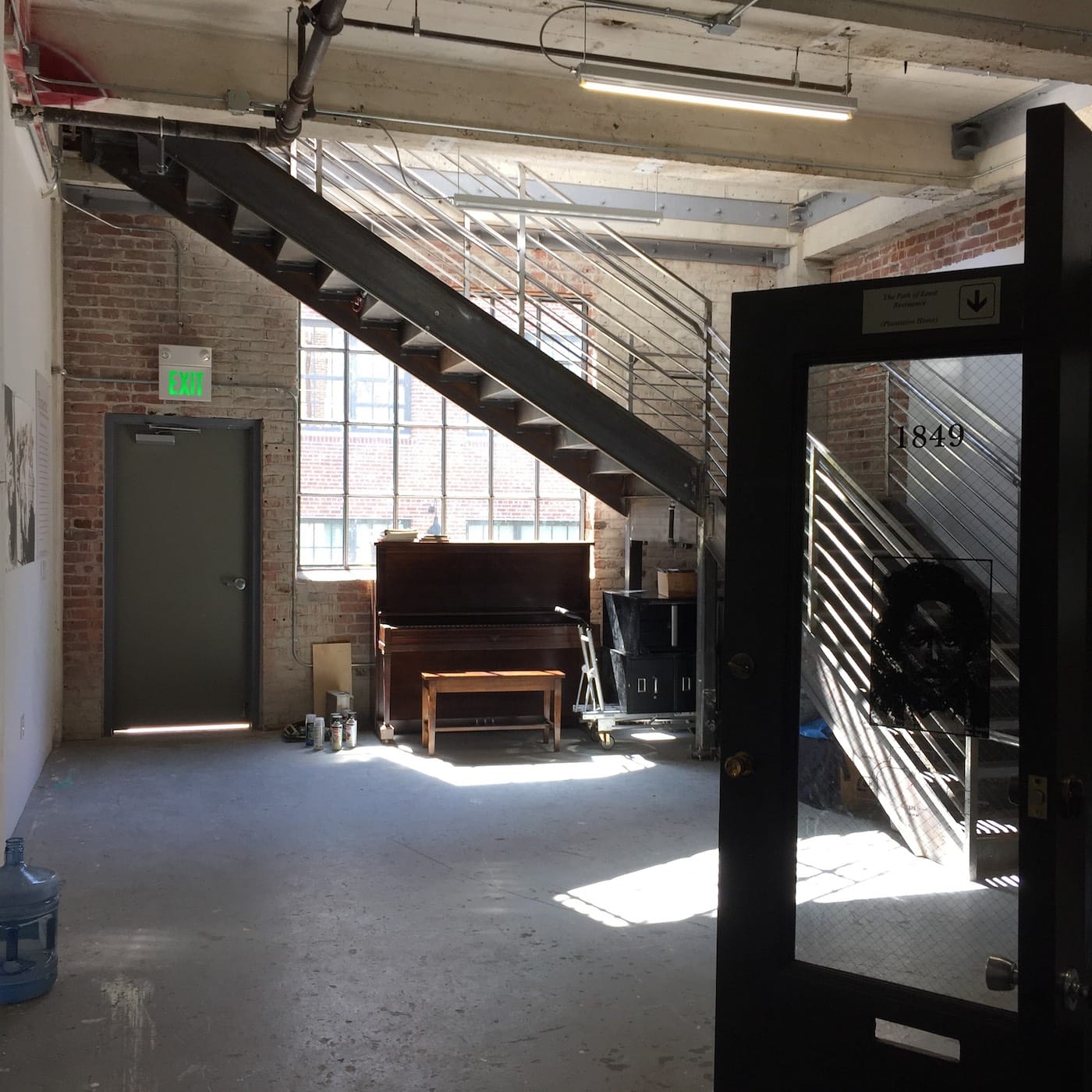 Inside the Pacific Felt Factory warehouse (photo by and courtesy Cindy Shih)