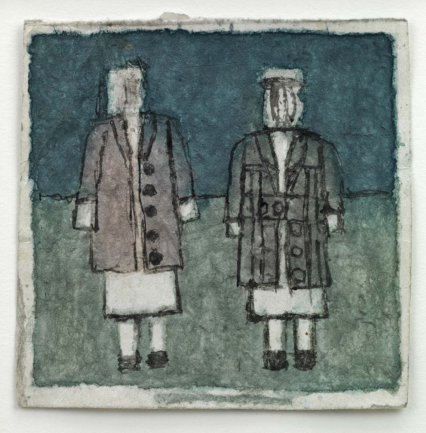James Castle, "Untitled" (nd), found paper, color of unknown origin, and soot (courtesy Smithsonian American Art Museum, the Margaret Z. Robson Collection, Gift of John E. and Douglas O. Robson)