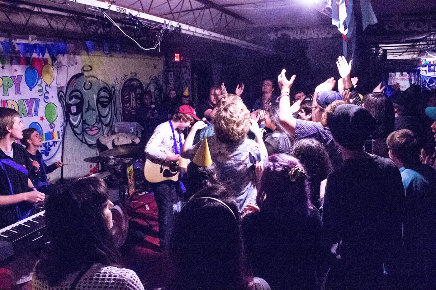 A concert by the band Cheap Haitcuts at 1919 Hemphill in 2015 (photo by Madison Gostkowski/Flickr)