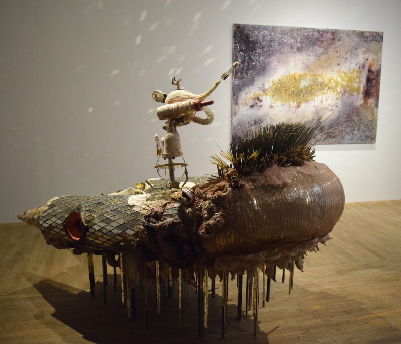 Installation view of <em>Monica Cook: Milk</em> at Postmasters Gallery (all photos by the author for Hyperallergic unless indicated otherwise)