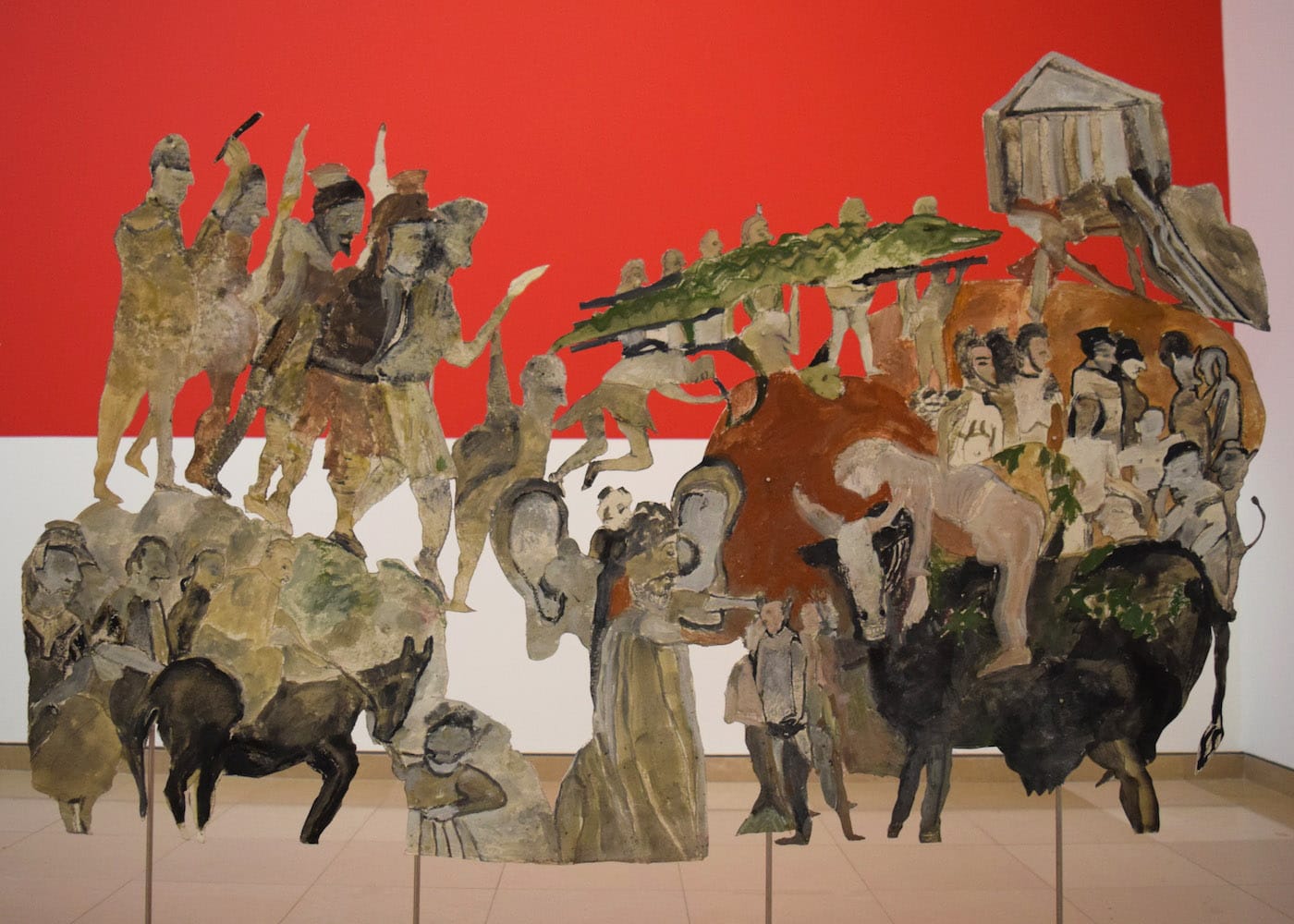 Anna Boghiguian, A Walk in the Unconscious installation view