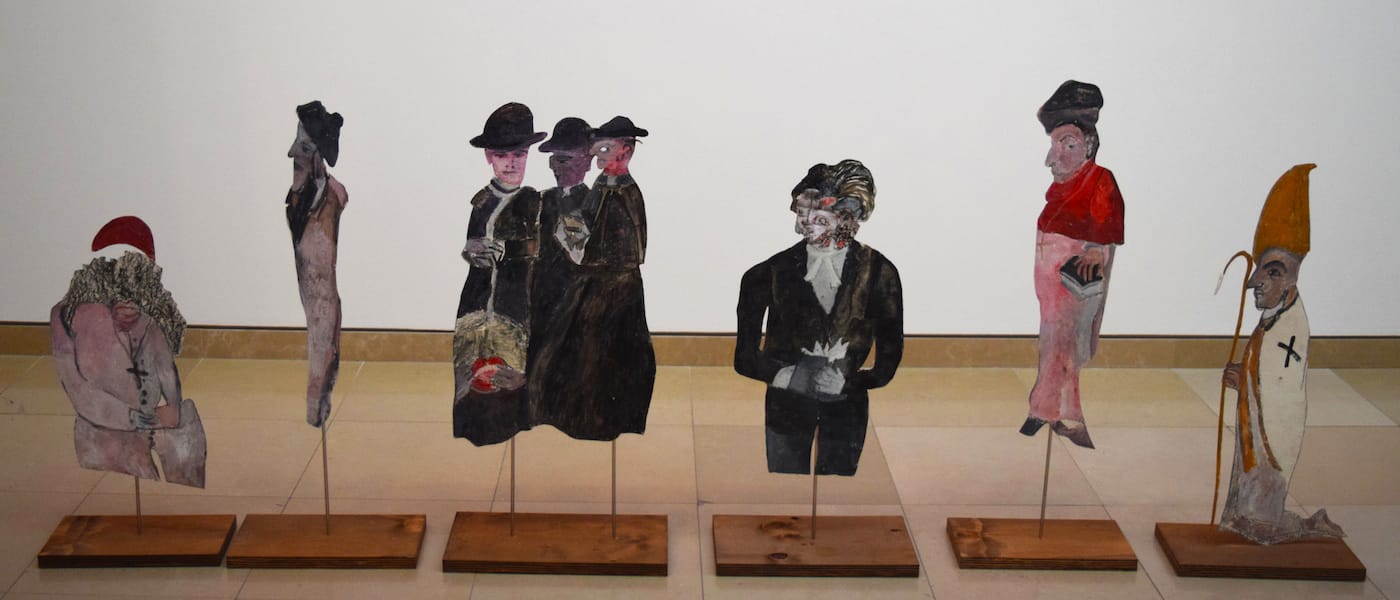 Anna Boghiguian, A Walk in the Unconscious installation view