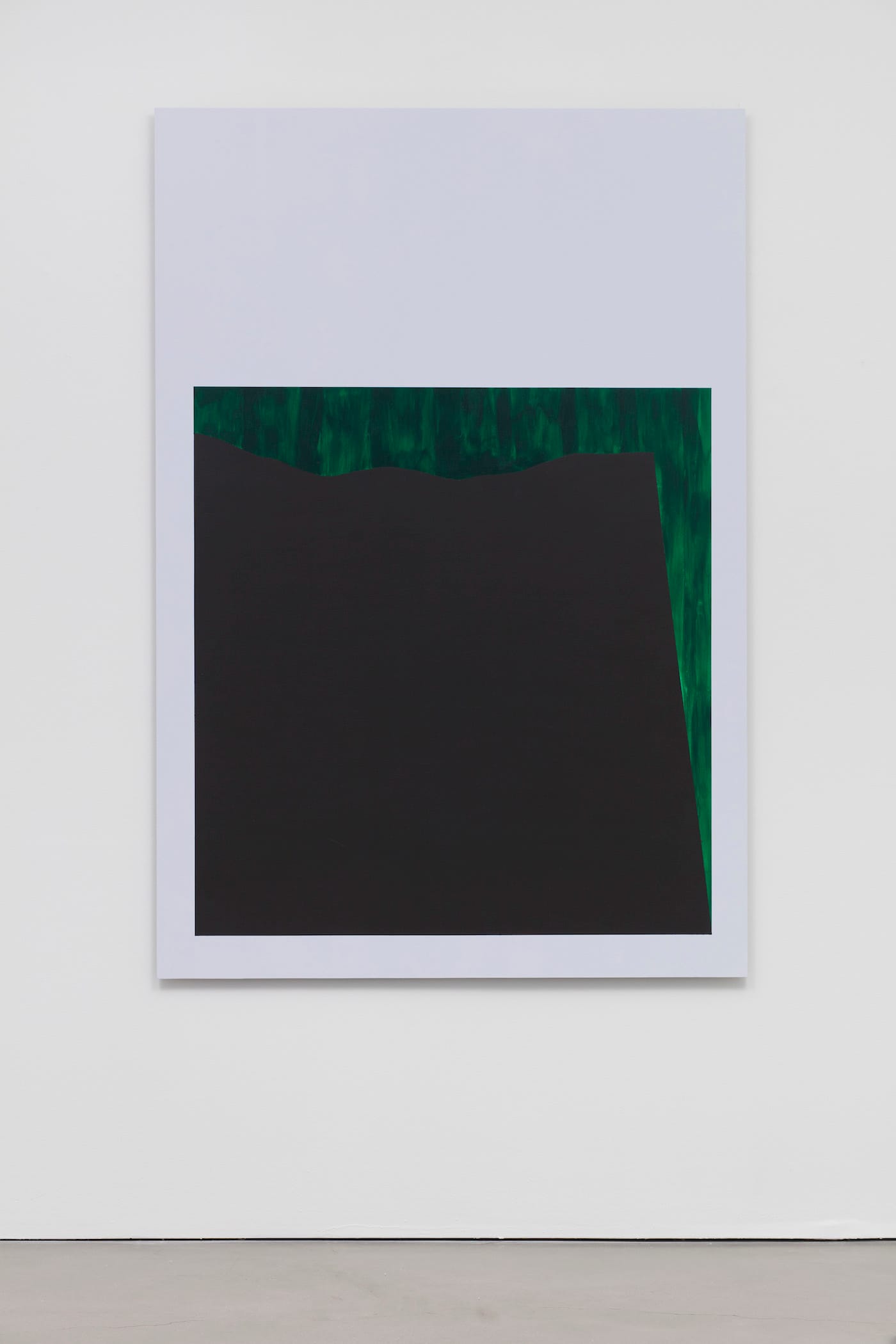 Theaster Gates, "Ex Slaves, Slaves" (2017), latex and acrylic on aluminum panel, 72 x 49 in