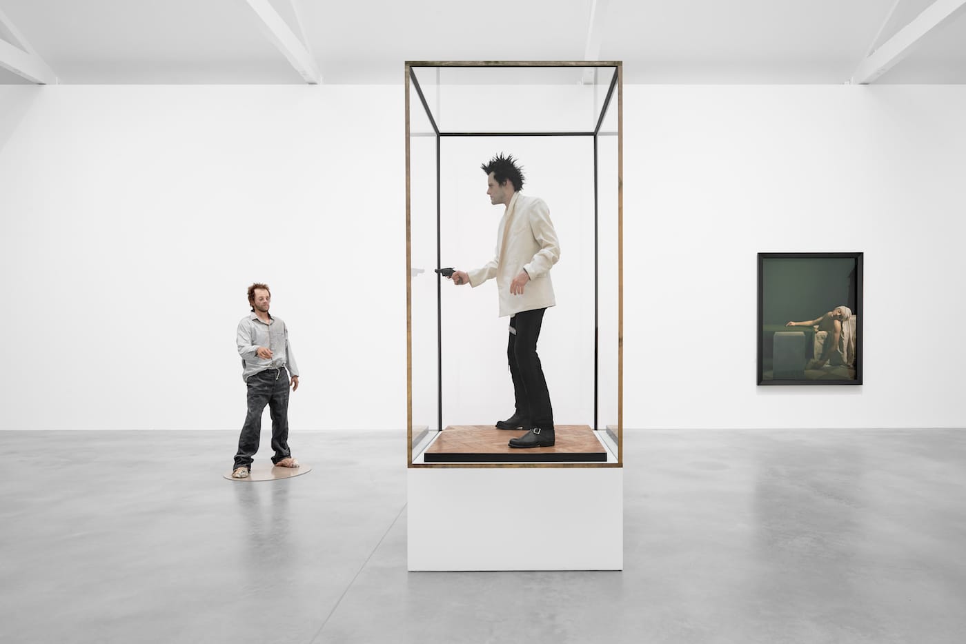 Installation view of Gavin Turk: Who What When Where How & Why at the Newport Street Gallery (photo © Victor Mara Ltd)