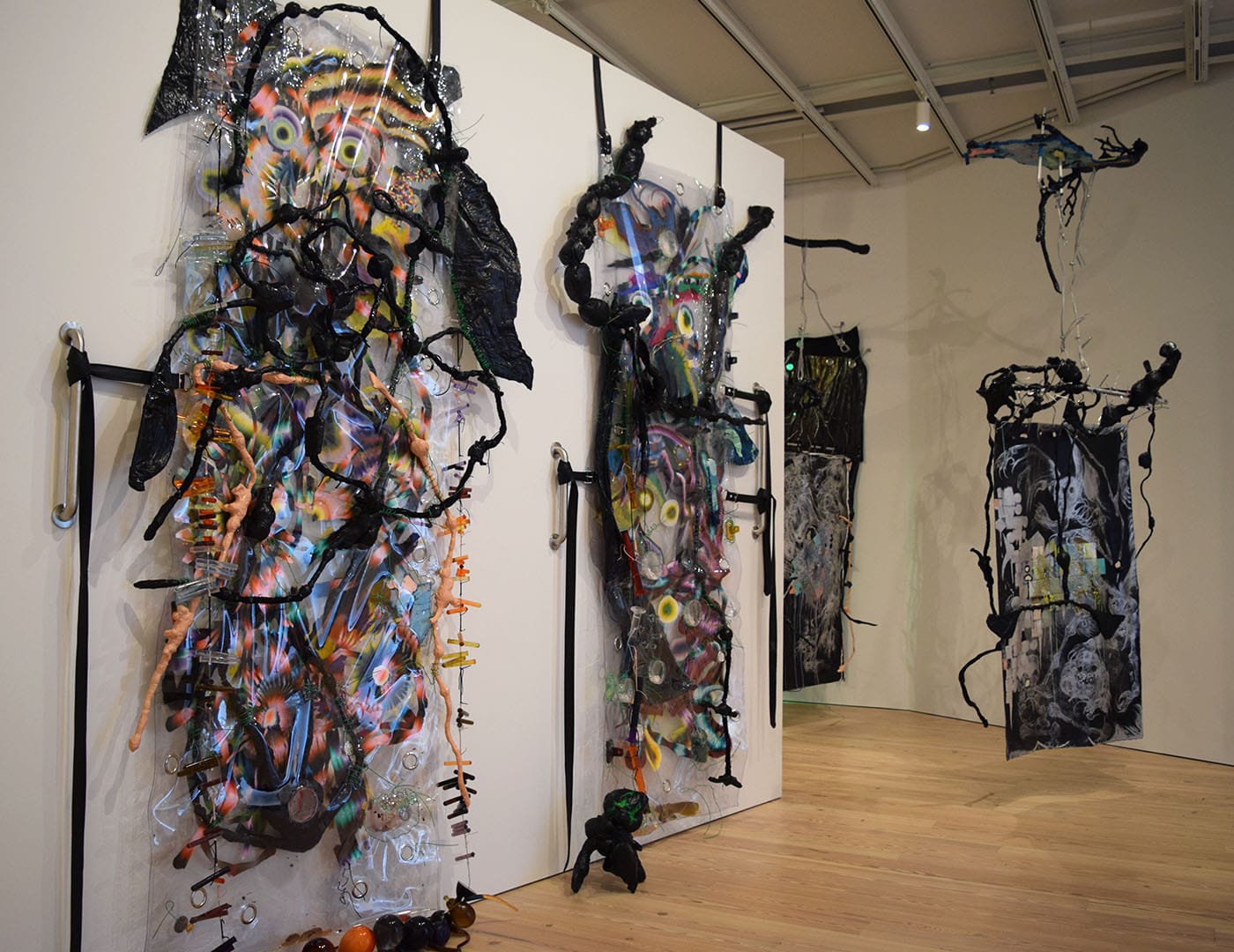 Works by KAYA (Kerstin Brätsch and Debo Eilers) at the 2017 Whitney Biennial