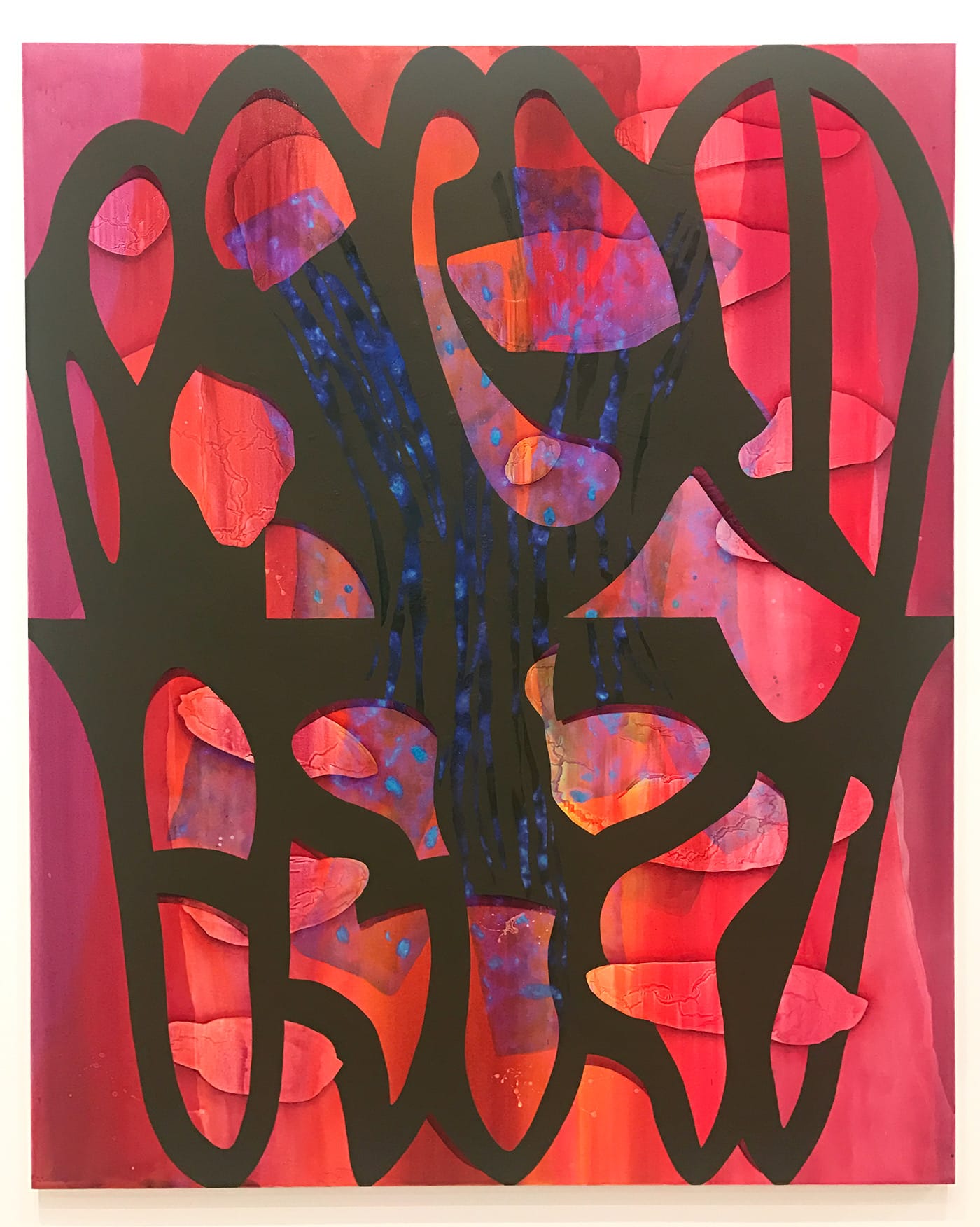 Carrie Moyer, "Glimmer Glass" (2016)