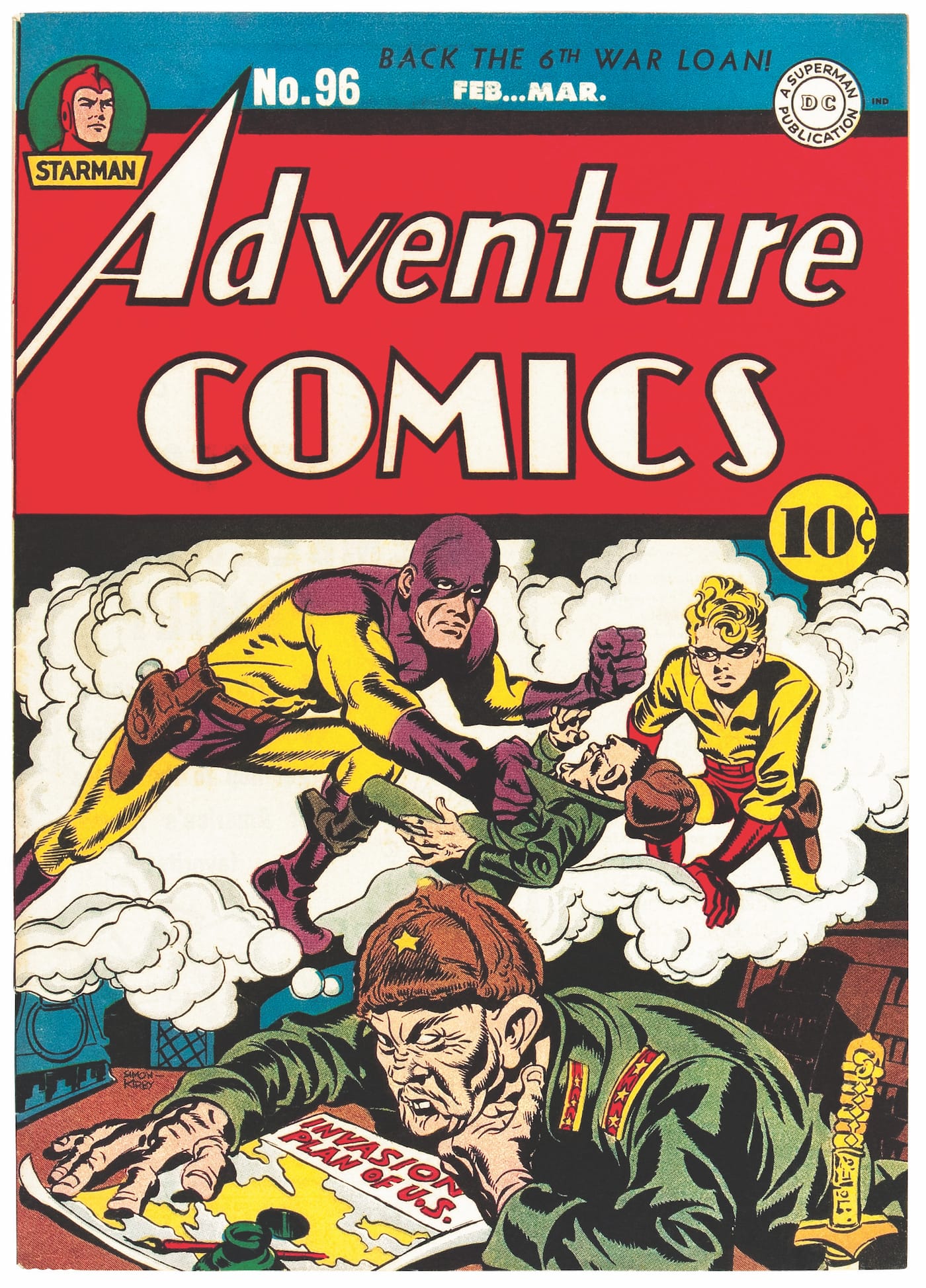 Cover of Adventure Comics #96 (February–March 1945)