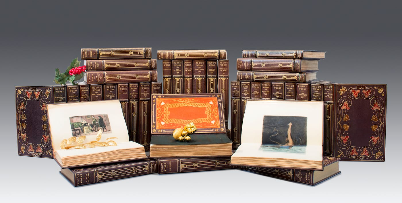 Victor Hugo, <em>The Works. Extra Illustrated Edition</em>, New York: The Caxton Society, ca 1900 (courtesy of Imperial Fine Books Inc.)