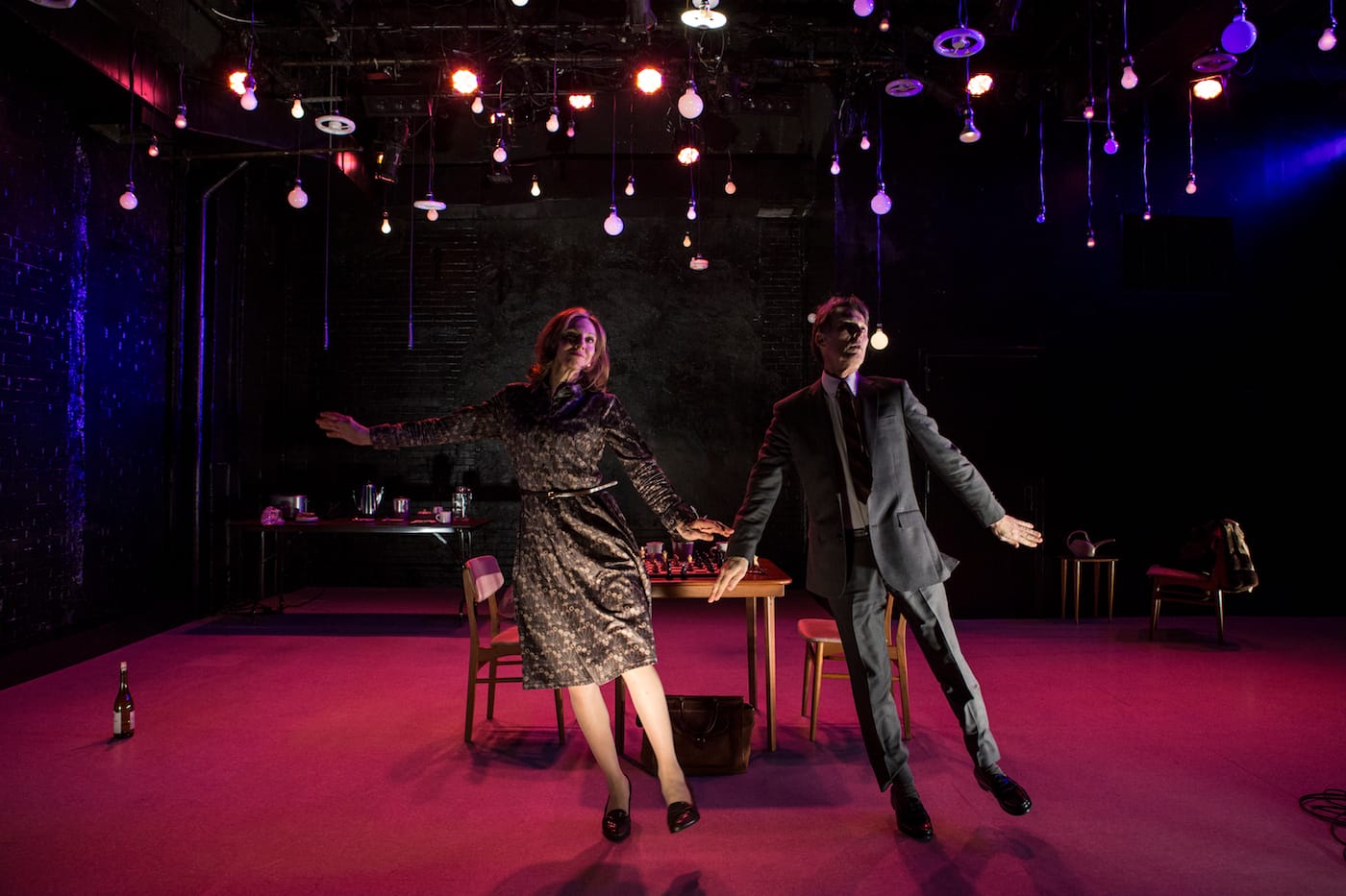 Ellen Lauren (She) and Will Bond (He) in Chess Match No. 5