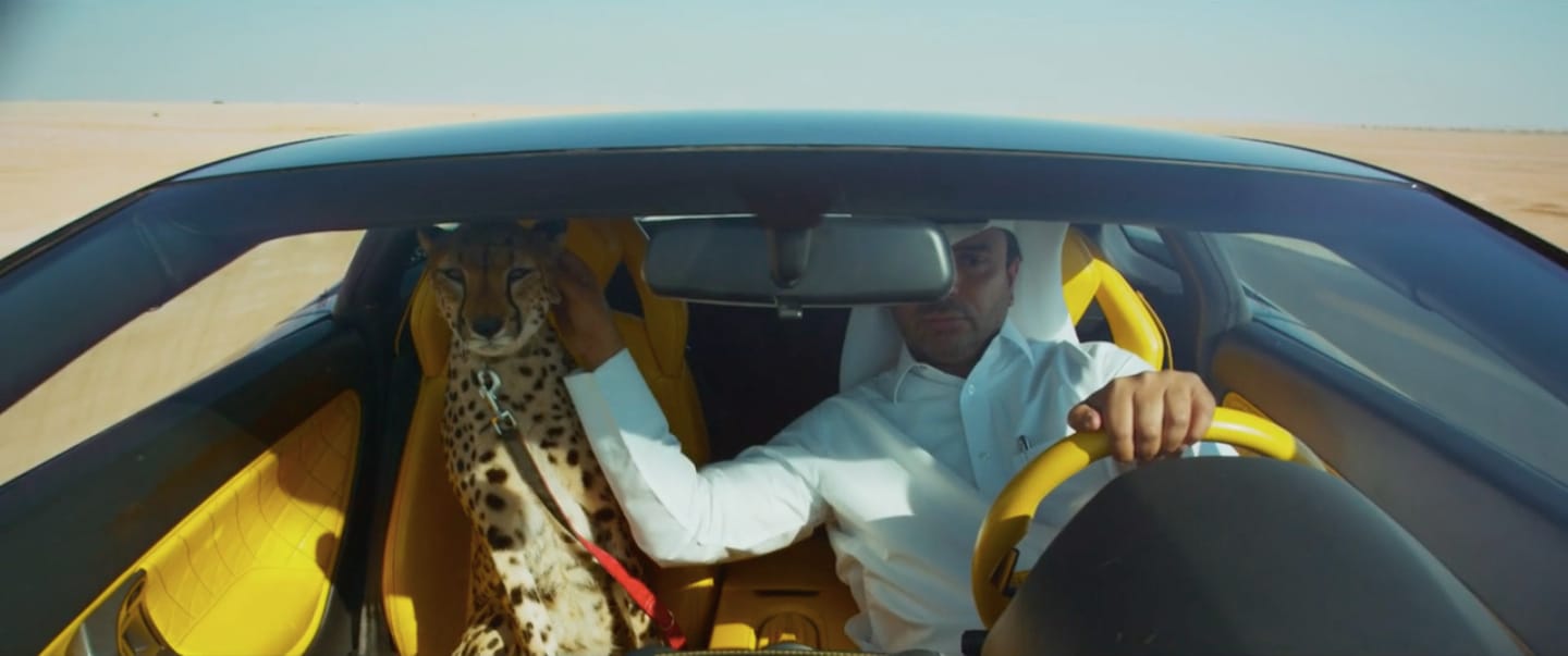 Still from <em/>The Challenge (2016), directed by Yuri Ancarani