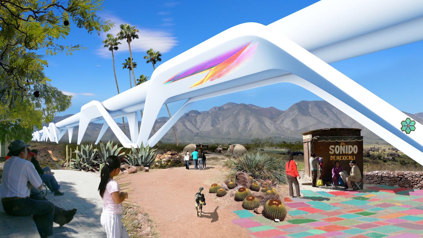 Rendering of the Otra Nation proposal (courtesy MADE Collective)