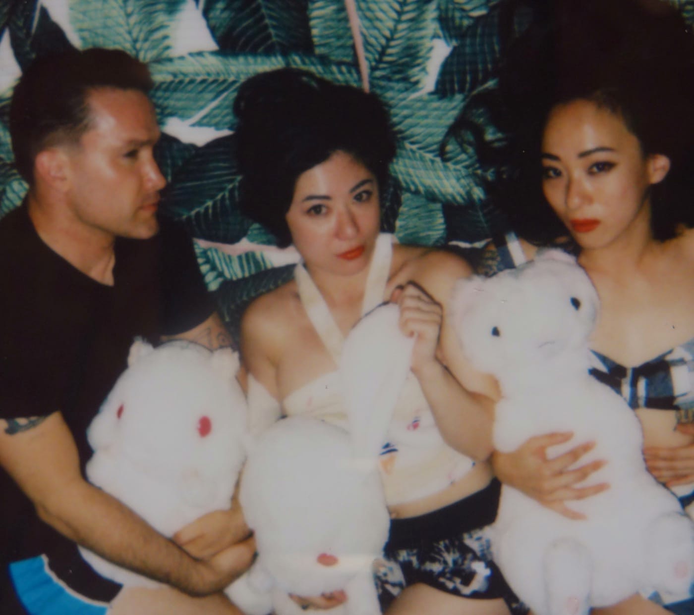 The three current members of Xiu Xiu, Jamie Stewart, Shayna Dunkelman, and Angela Seo (courtesy Xiu Xiu)