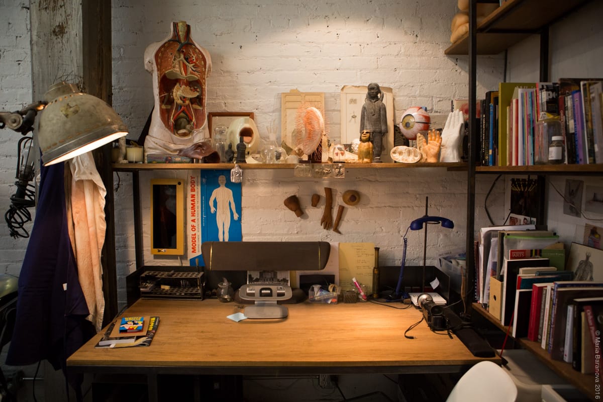 Open studios at the Invisible Dog Art Center (photo © Maria Baranova, courtesy the Invisible Dog)