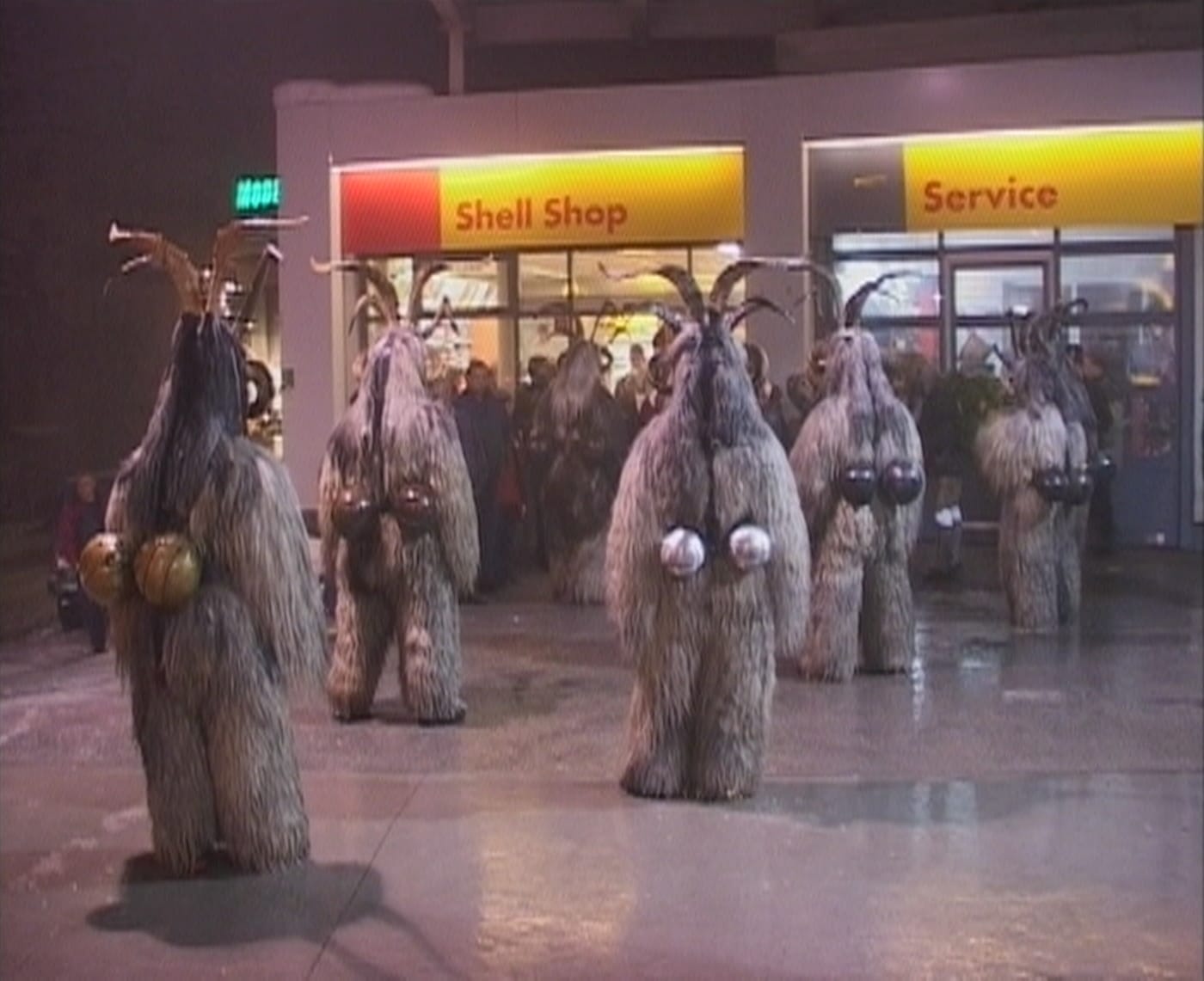 Cameron Jamie, "Kranky Klaus" (2002–03), Still from video with soundtrack by The Melvins, 26 minutes (© Cameron Jamie; courtesy the artist, Gladstone Gallery, New York and Brussels)