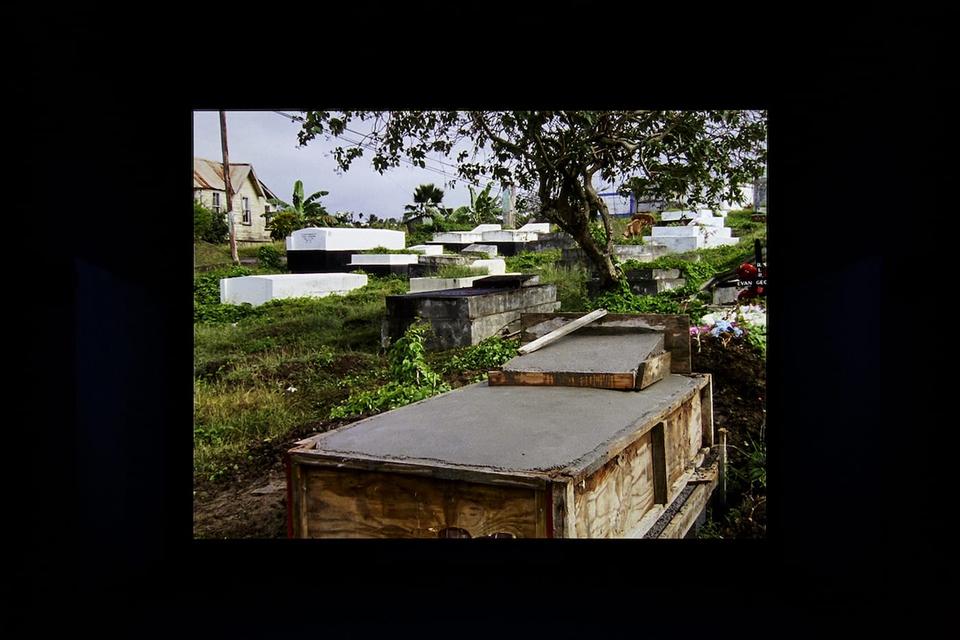 Steve McQueen, "Ashes" (2002–15), installation view at the Institute of Contemporary Art/Boston, 2017 (photo by John Kennard; © Steve McQueen)