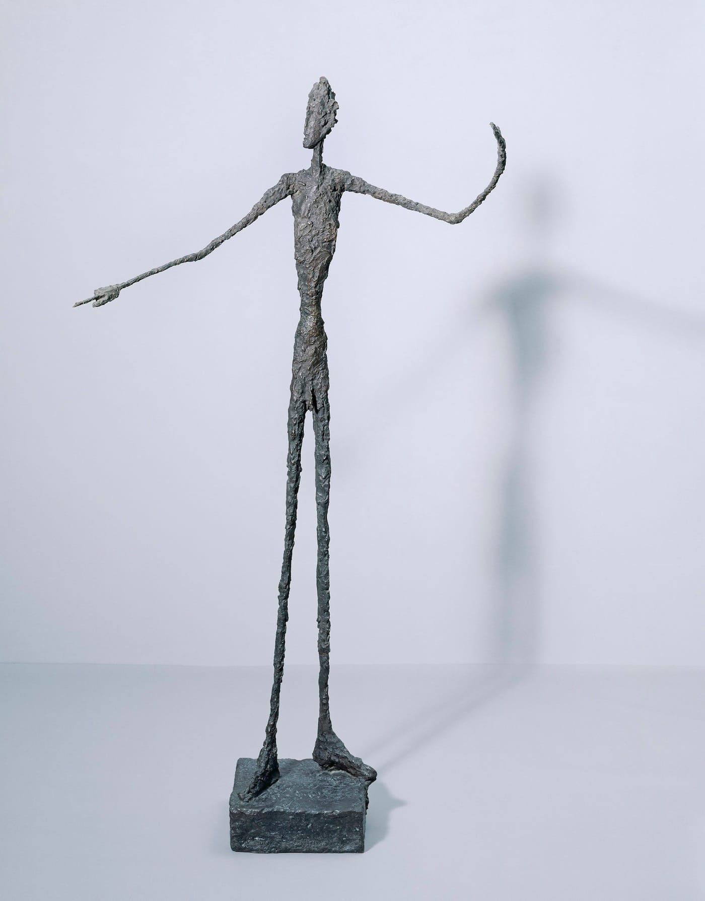 Alberto Giacometti, "Man Pointing" (1947), bronze, 178 x 95 x 52 cm, Tate (© Alberto Giacometti Estate, ACS/DACS, 2017)