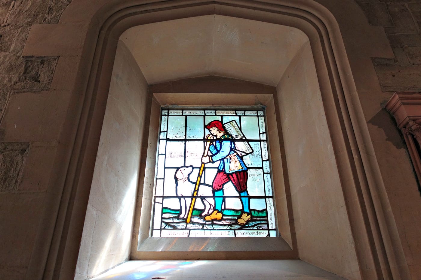 Installation view of the Garden Museum in London