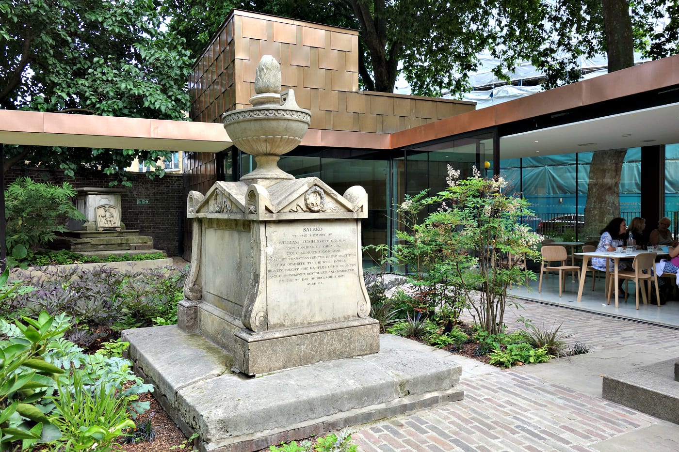 Installation view of the Garden Museum in London