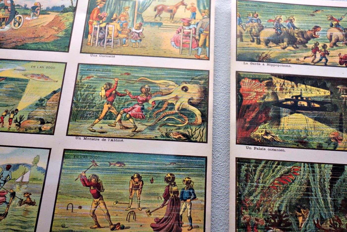 Installation view of <em>Into the Unknown</em> at the Barbican in London (photo by the author for Hyperallergic)