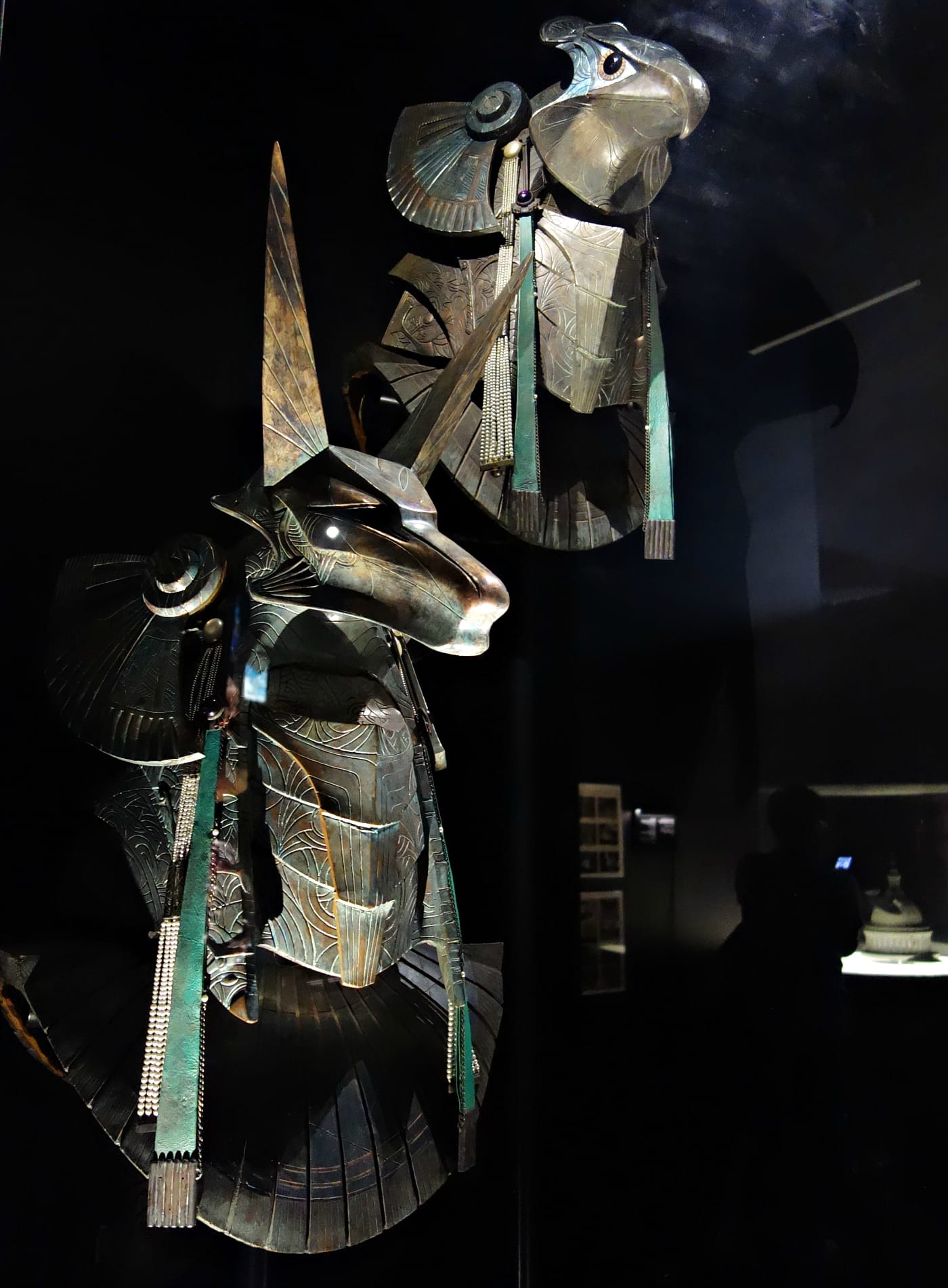 Installation view of <em>Into the Unknown</em> at the Barbican in London (photo by the author for Hyperallergic)