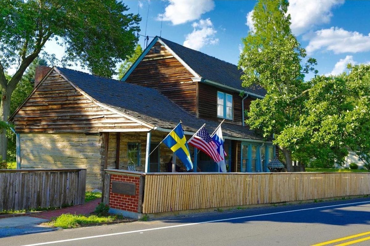 The Nothnagle Cabin in Gibbstown, New Jersey (courtesy Christina Huang, Weichert Realtors-East Brunswick)