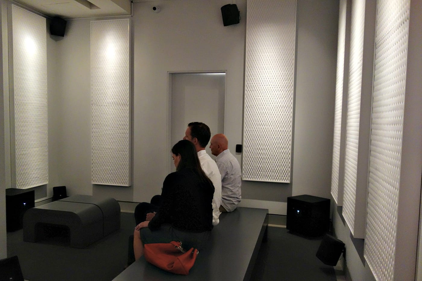 Installation view of <em>The World Is Sound</em> at the Rubin Museum of Art (photo by the author for Hyperallergic)