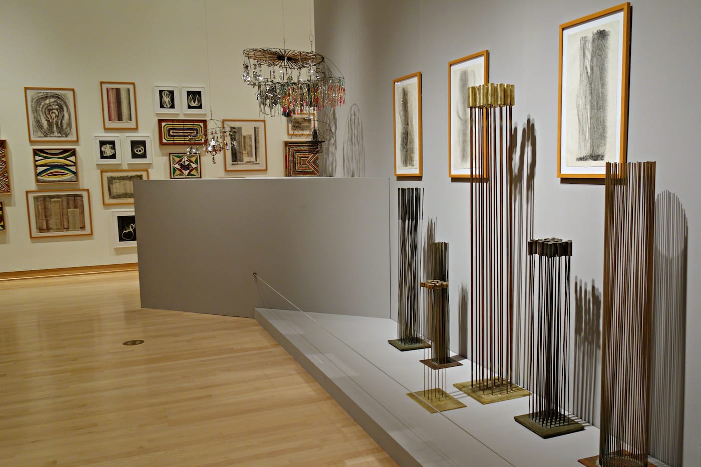 Installation view of <em>An Encounter with Presence: Emery Blagdon. + Shannon Stratton</em> at the John Michael Kohler Arts Center (photo by the author for Hyperallergic)