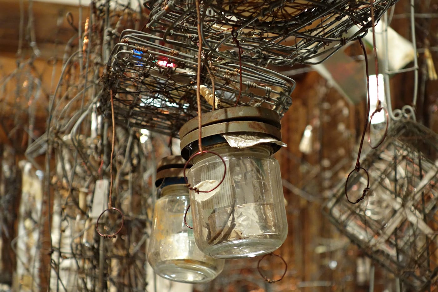 Installation view of <em>An Encounter with Presence: Emery Blagdon. + Shannon Stratton</em> at the John Michael Kohler Arts Center (photo by the author for Hyperallergic)