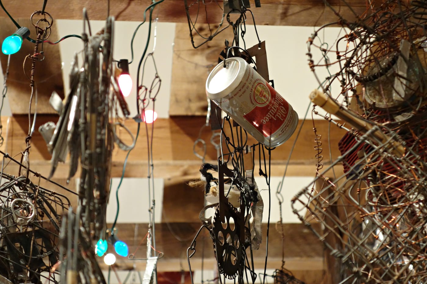 Installation view of <em>An Encounter with Presence: Emery Blagdon. + Shannon Stratton</em> at the John Michael Kohler Arts Center (photo by the author for Hyperallergic)