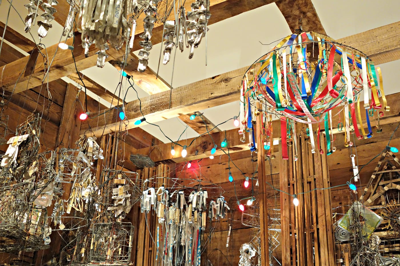 Installation view of <em>An Encounter with Presence: Emery Blagdon. + Shannon Stratton</em> at the John Michael Kohler Arts Center (photo by the author for Hyperallergic)