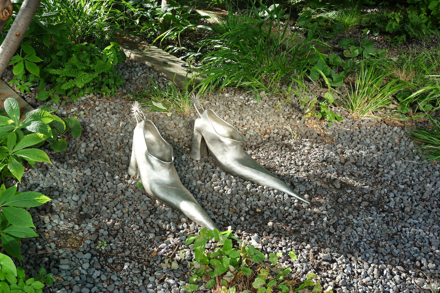 Installation view of <em>Mutations</em> on the High Line in New York