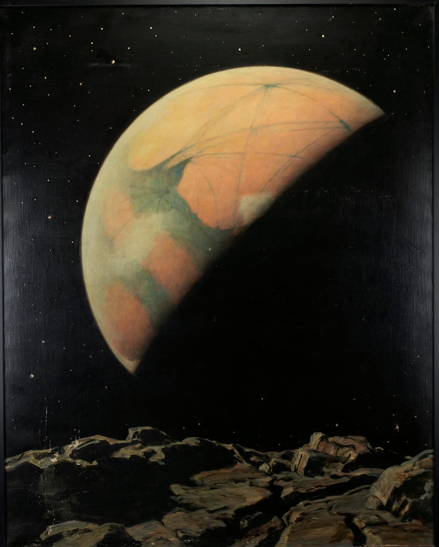 Howard Russell Butler, "Mars as seen from Deimos" (nd), oil on canvas (gift of H. Russell Butler Jr., courtesy Princeton University Art Museum)