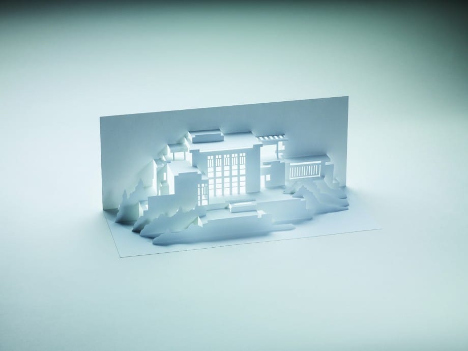 Frank Lloyd Wright Paper Models: 14 Kirigami Buildings to Cut Out and Fold (courtesy Laurence King Publishing)