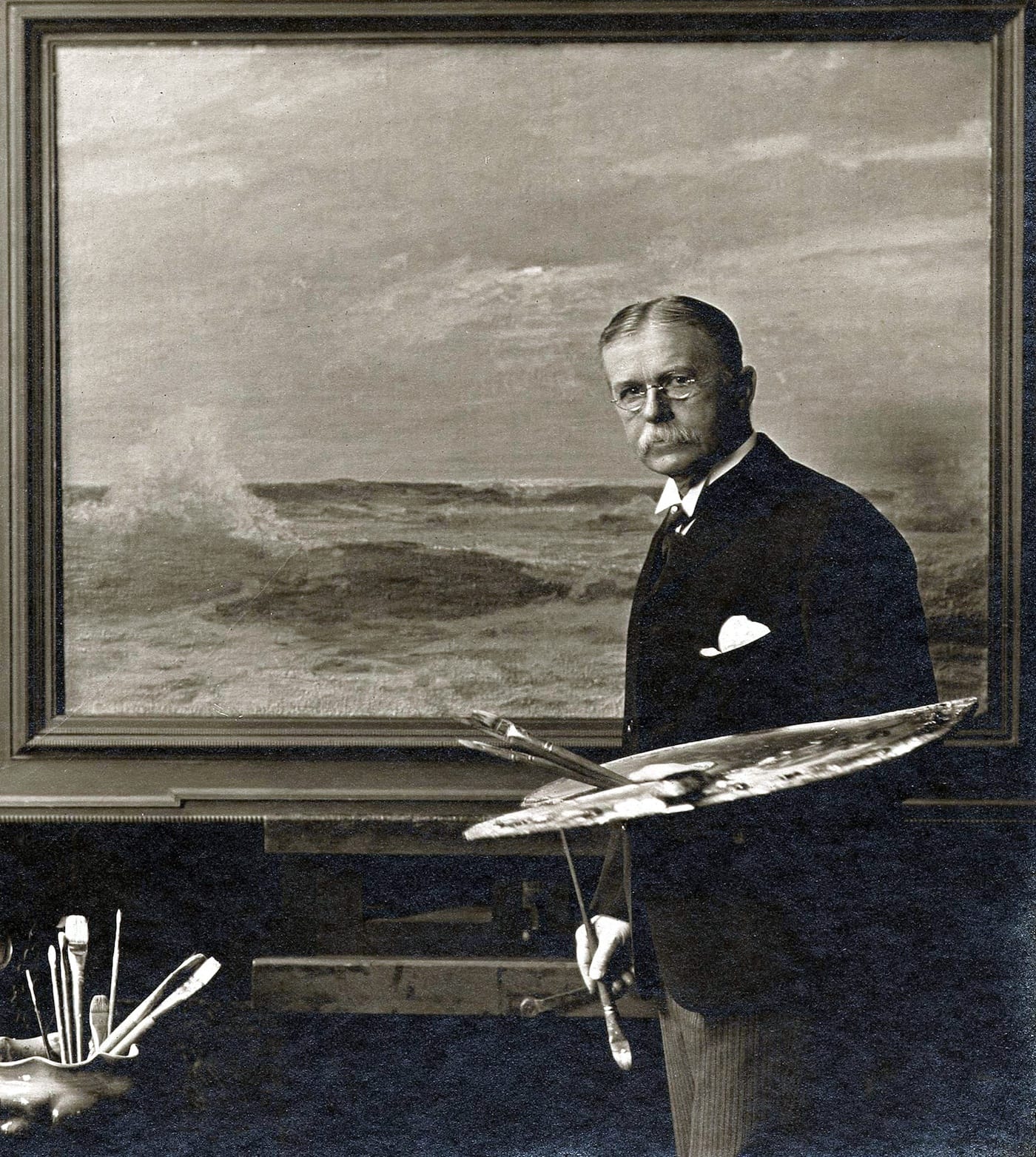 Howard Russell Butler (1920) (via Archives of American Art/Wikimedia)