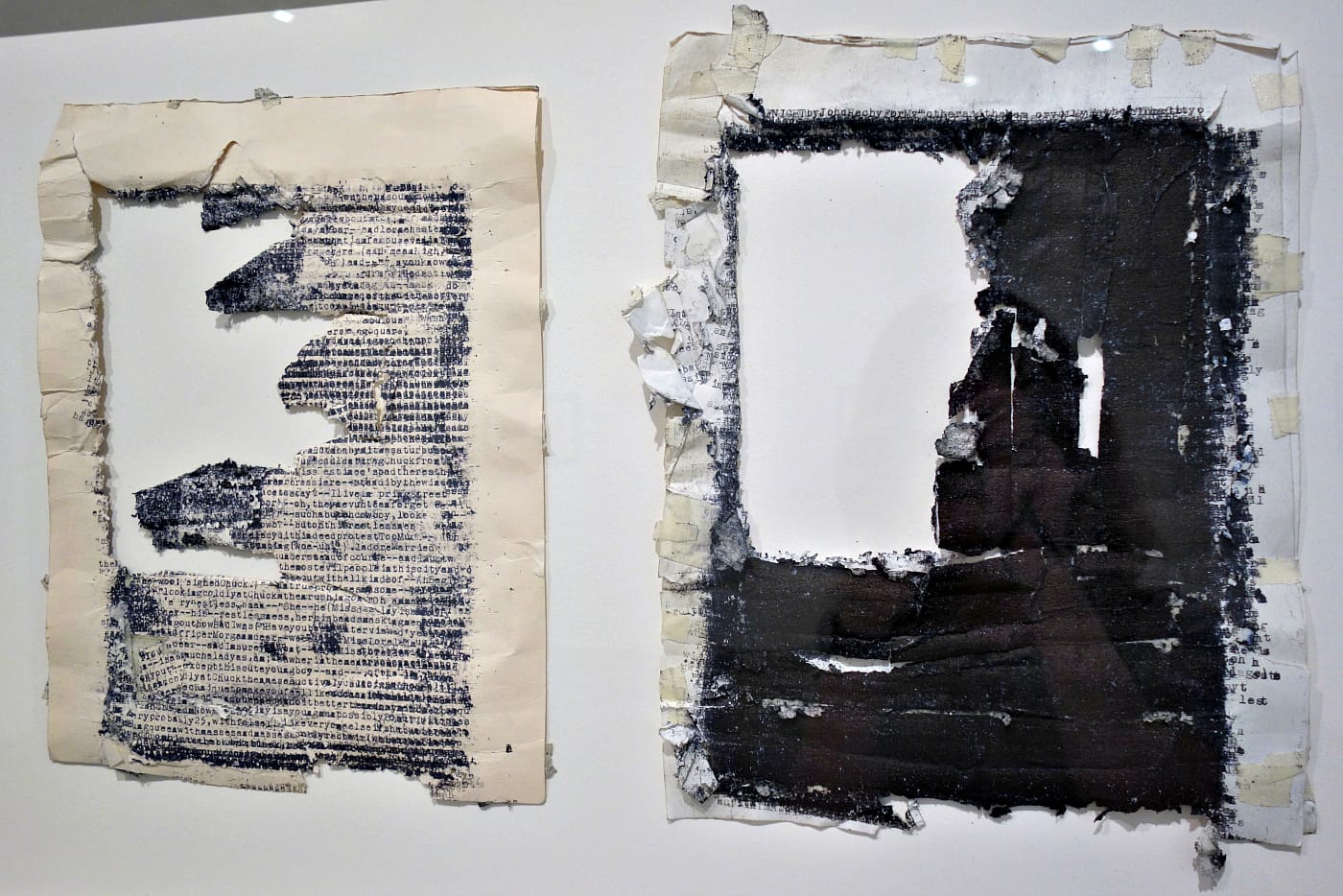 Installation view of <em>Tim Youd: Ecstatic Reading</em> at Cristin Tierney Gallery (photo by the author for Hyperallergic)