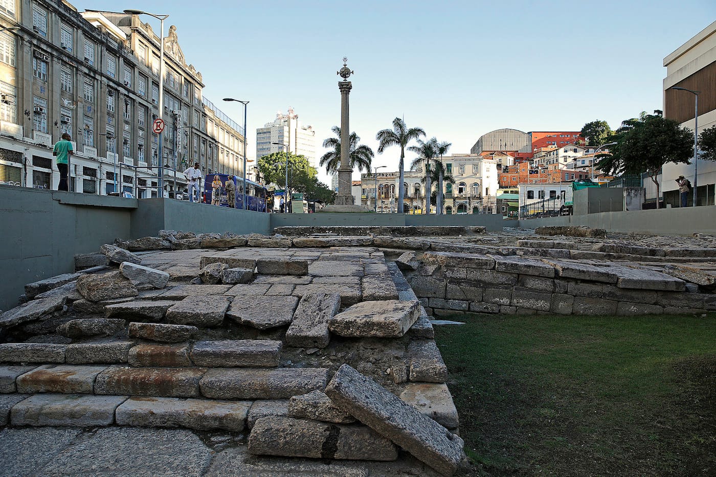 n archaeological site at the Valongo Wharf in Brazil (photo by Agência Brasil Fotografias/Flickr)