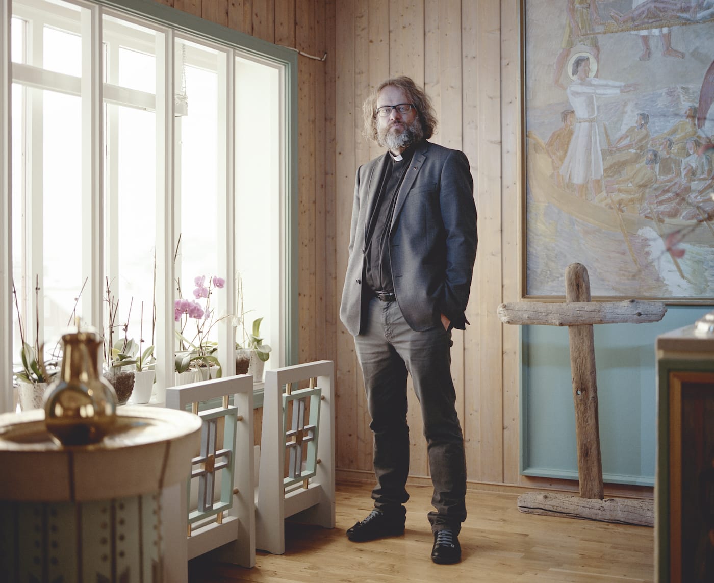 Julia de Cooker, "The Priest" from <em>Svalbard – An Arcticficial Life</em> (© Julia de Cooker)